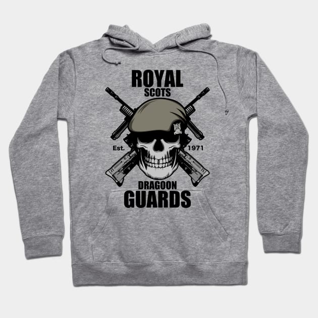 Royal Scots Dragoon Guards Hoodie by TCP